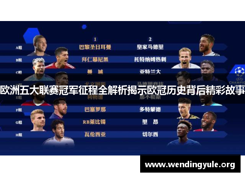 欧洲五大联赛冠军征程全解析揭示欧冠历史背后精彩故事