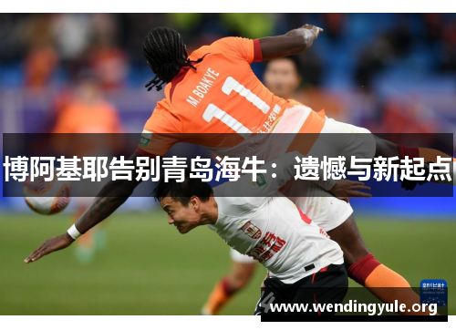 博阿基耶告别青岛海牛：遗憾与新起点